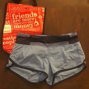 lululemon athletica Speed Shorts